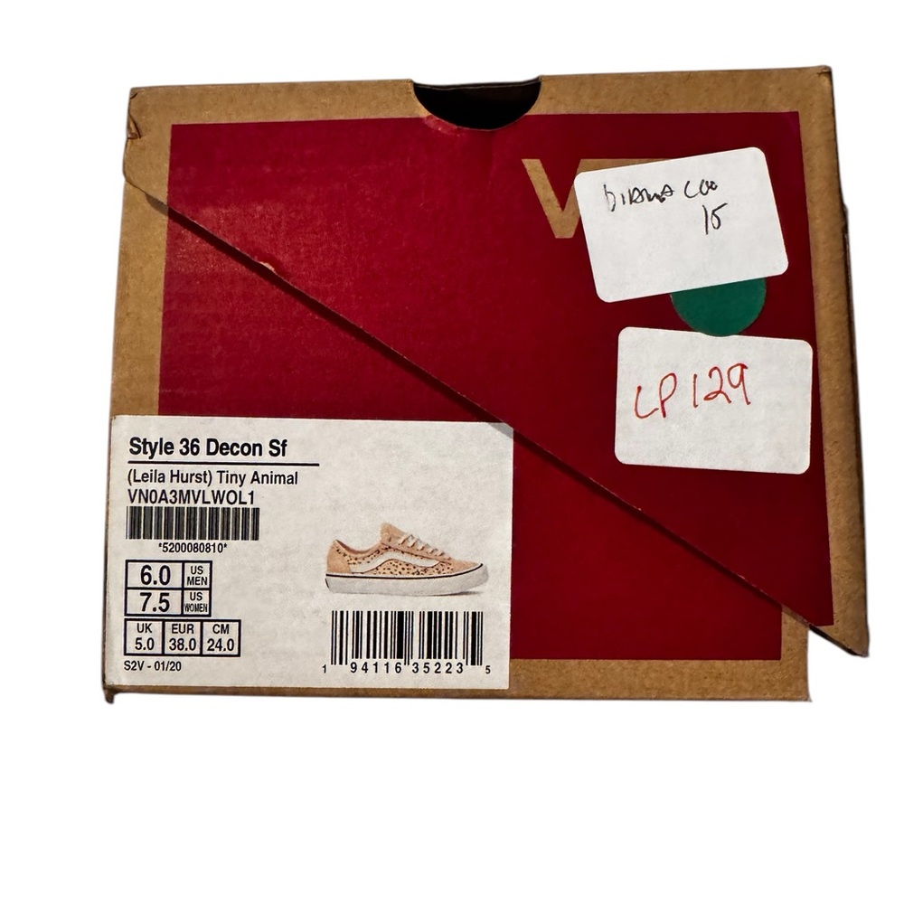 Van's Style 36 Decon Sf Sneakers Women's Size 7.5 Leila Hurst Tiny Animal NIB - Picture 11 of 12